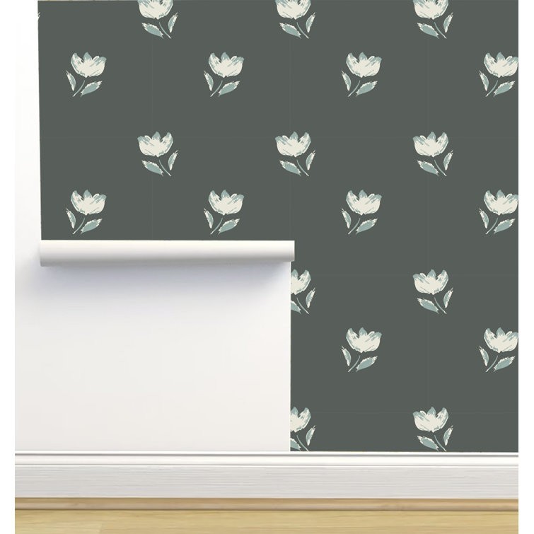 Limitless Walls Monor Designs Peel & Stick Floral Roll Wayfair